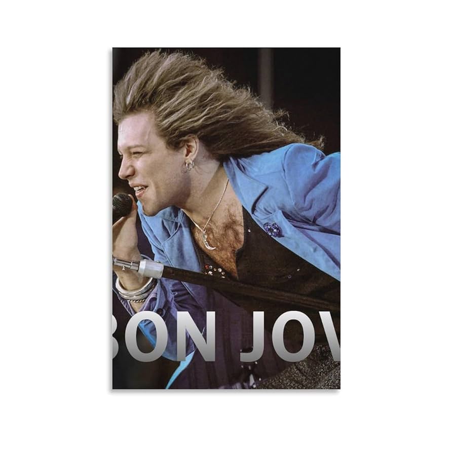 BON JOVI ポスター パネル張り BY Kevin Westenberg Amazon.co.jp: Bon Jovi ボン・ジョヴィ シンガー ポスター
